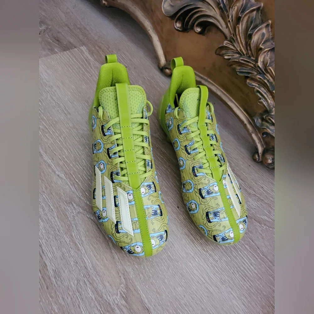 Adidas Adizero 12.0 Simpsons Treehouse of Horror Kang Kodos Football Cleats sz9